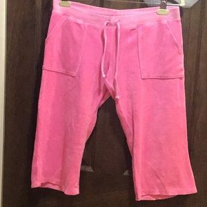 Vintage juicy couture terry cloth below the knee pant